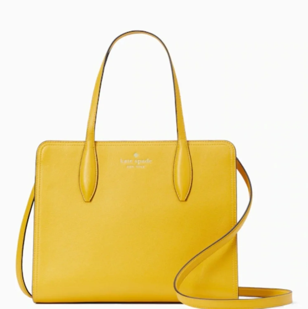Kate Spade NWT Harper Satchel in Sunflower Field - Picture 1 of 10